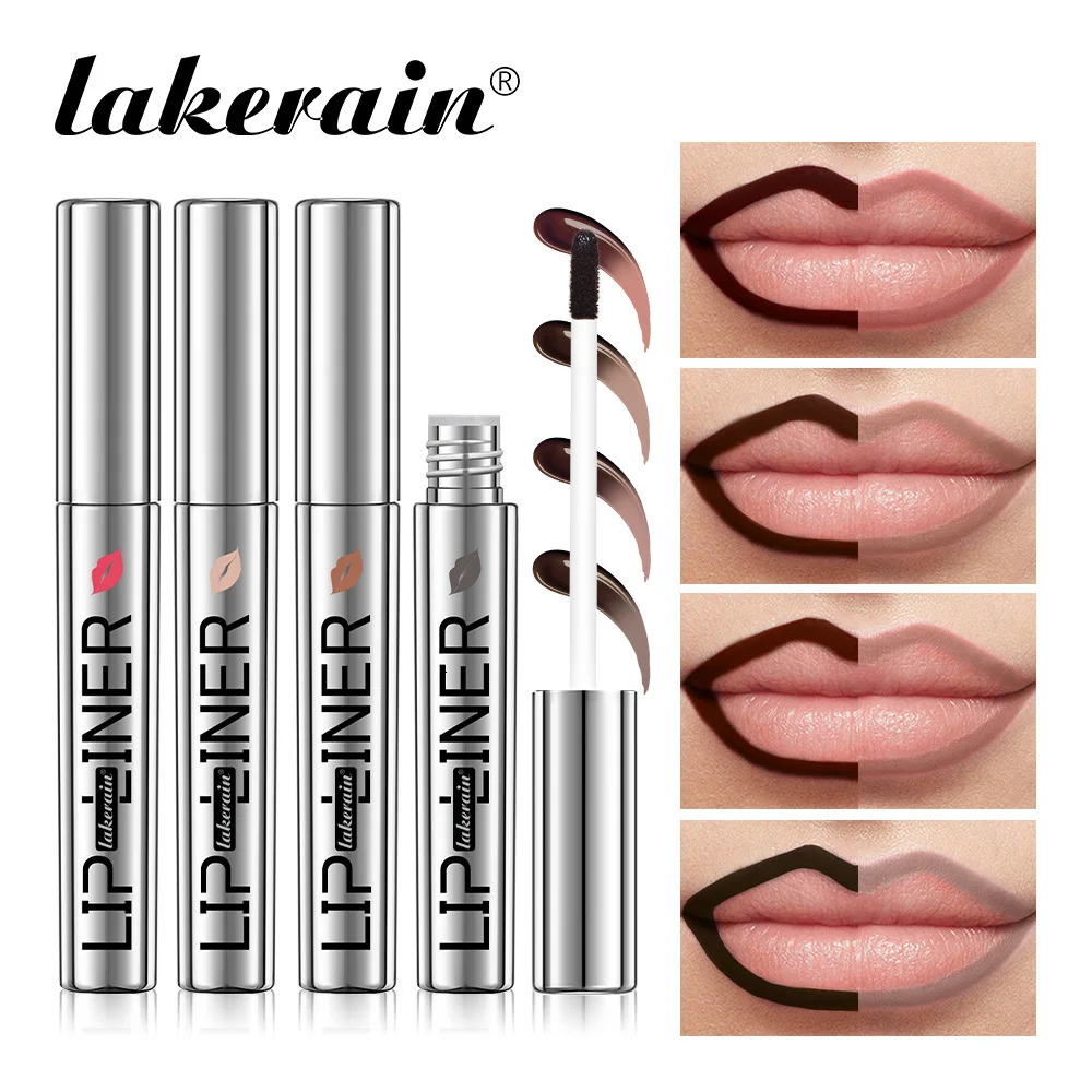 4colors Peel Off Lip Liner Waterproof Long Lasting Lipliner Pencil Moisturising Lips Gloss Tattoo Lipgloss Lipsticks Cosmetics 250625