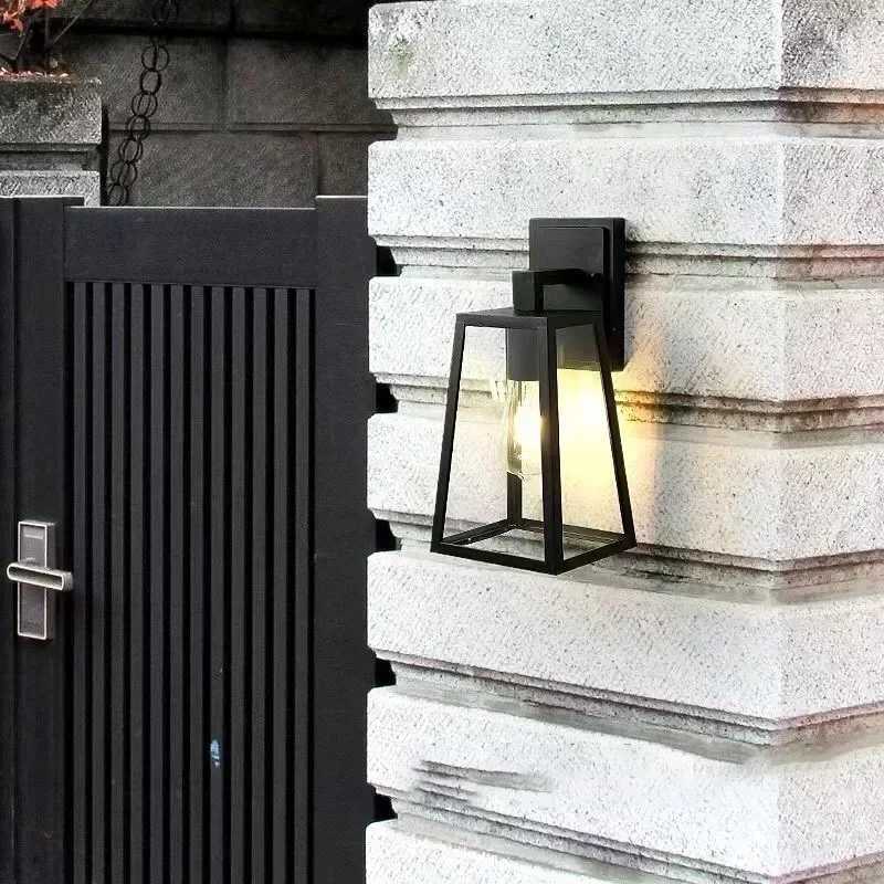 Outdoor European Style Wall Lamp Thickened Waterproof Super Bright Outdoor Wall Lamp Courtyard Balcony Wall Light XJ250624