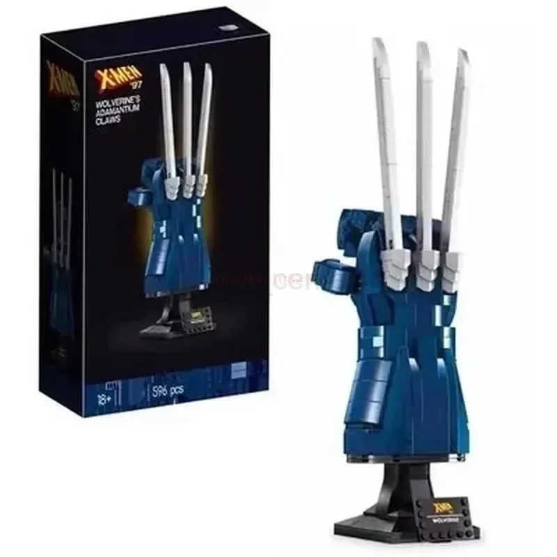 Disney Hot Marvel Blocks Bricks Toys Iron Man Nano Gauntlet Thanos Infinity Gauntlet Building Gloves Plastic Iron Man Model Puzzle Gift W20250625
