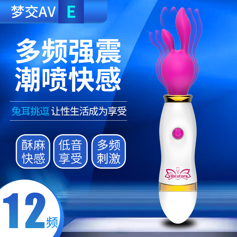 Haoqi Fun New Silicone Vibrator Female Masturbator Sex Toy Adult Erotic Product