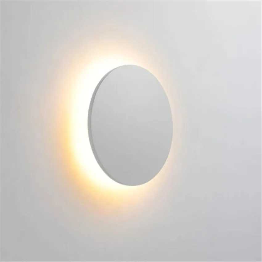 LED Waterproof Outdoor Wall Lights Round Home Decorative Wall Lamp for Garden Balcony Porch French Front Door IP65 XJ250624