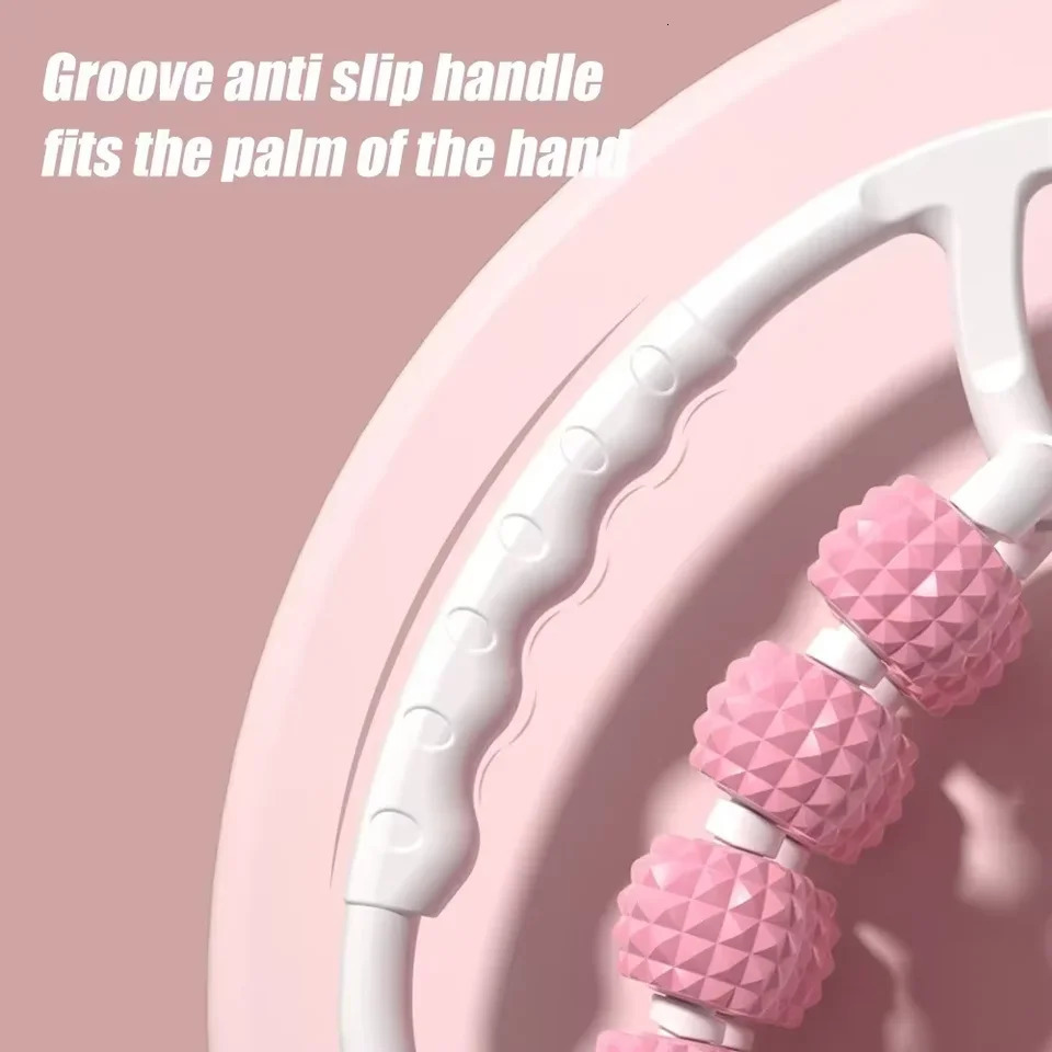 Leg massager ring clamp leg roller slimming leg artifact relaxation and unblocking roller double massage to relieve soreness 250619