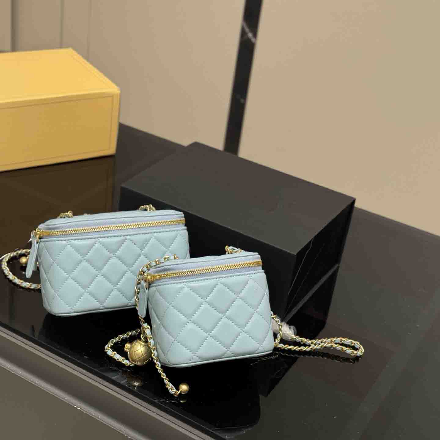 Designer Fashion Cosmetic Handbags Travel Women's Purse High Quality Organizers Toiletry Zipper Shoulder Bags