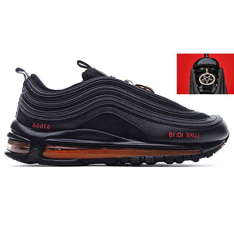 Designer shoes 90s 95s 97s Running Shoes For Men Women Classic Triple Black White Mesh Leather Trainer Breathable Cushion Surface Sneakers Runner Spor