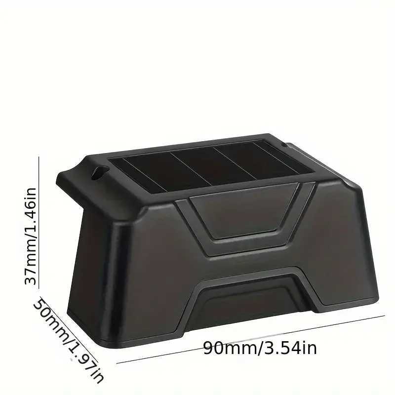 Solar Fence Lights Outdoor Wall Step Patio Solar Powered Lighting Plastic Energy-Efficient Light Sensor Flush Mount Path Lights XJ250624