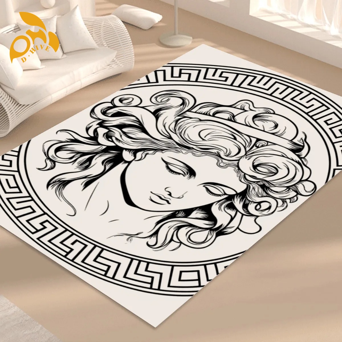 free shipping customized definition Foldable Rectangular Floor Mat Comfortable skin-friendly high quality popular