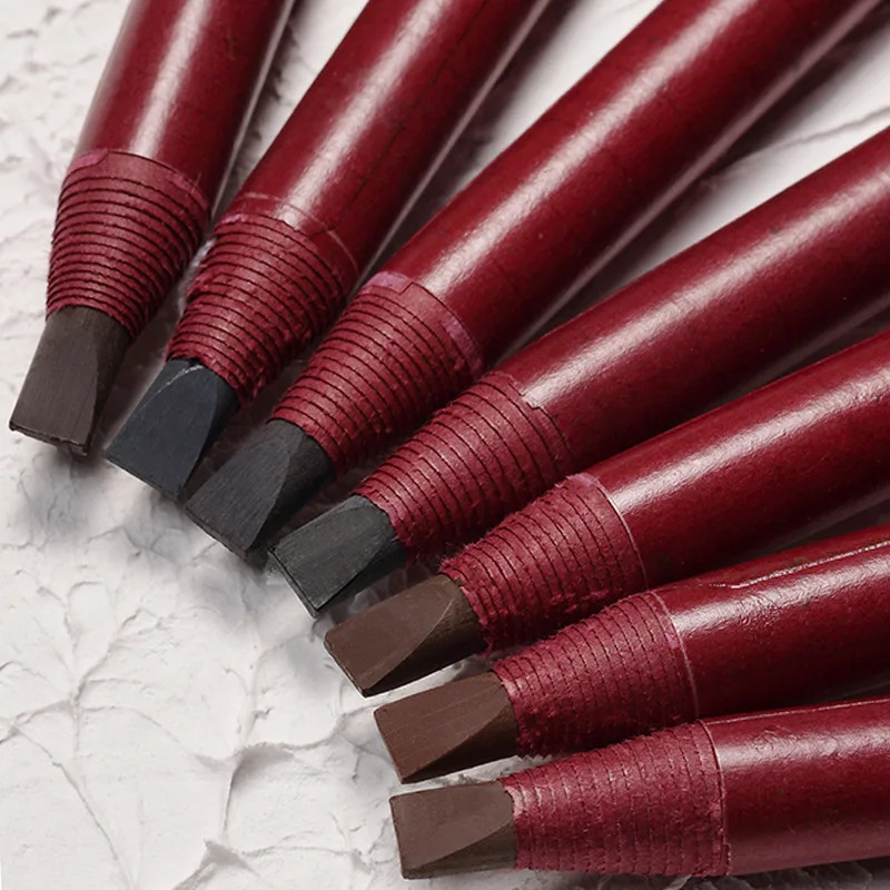 Brown Eyebrow Pencil Cosmetic High Quality Professional Waterproof Original Makeup Beauty String Pencil Natural Long-Lasting 250625