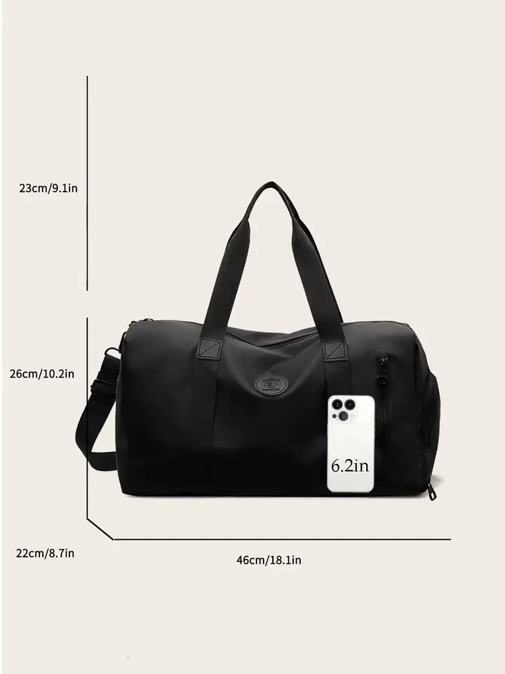 Casual Large Capacity Travel Bag for Summer Lightweight Zipper Travel Bag Portable Multi-functional Sports Yoga Independent 250623