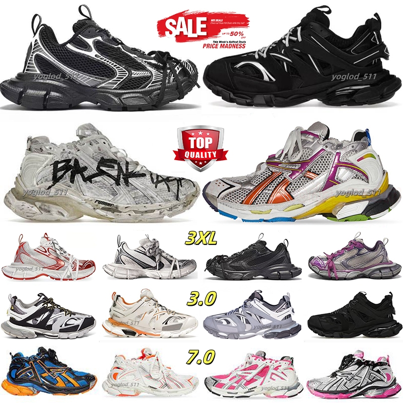 Parisiga Shoe track Casual Shoes Tracks Runners Platform 7.0 Transmit sense mens women 3.0 Deconstruction Tracks plate-forme flat sneakers shoes