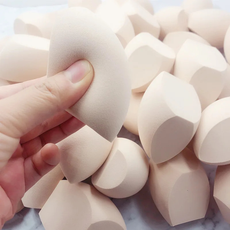 10pcs Large Makeup Sponge High Elastic Cosmetic Blender Puff Foundation Powder Cream Make Up Applicator Tool Wet Dry Dual Use 250625