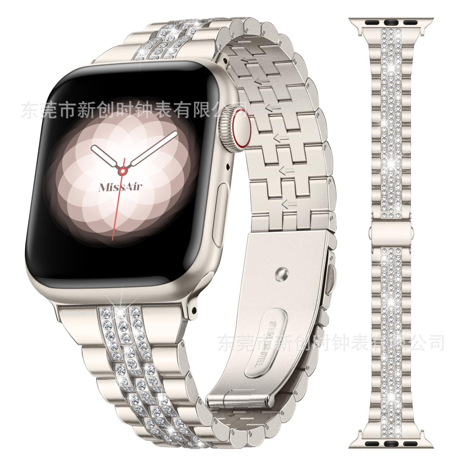 Luxury Premium Design High Quality Metal Watch Band for iWatch Ultra 10