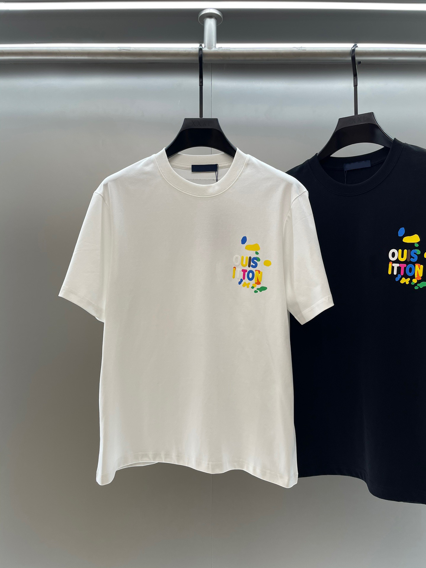 5A New Designer Mens T Shirt Fashion graphic tee Embroidered Letters Print Short Sleeves 2025 Top Sell European and American Summer Shirts Men Loose Tees