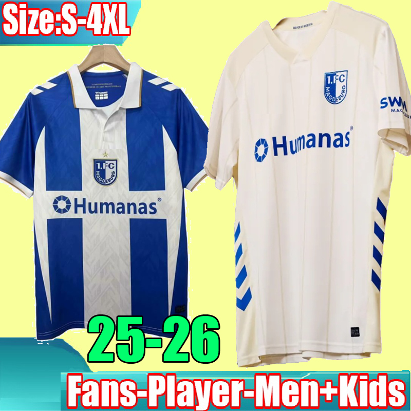S-4XL FC Magdeburg 10 years Soccer Jerseys 2025 26 Special Edition football shirt