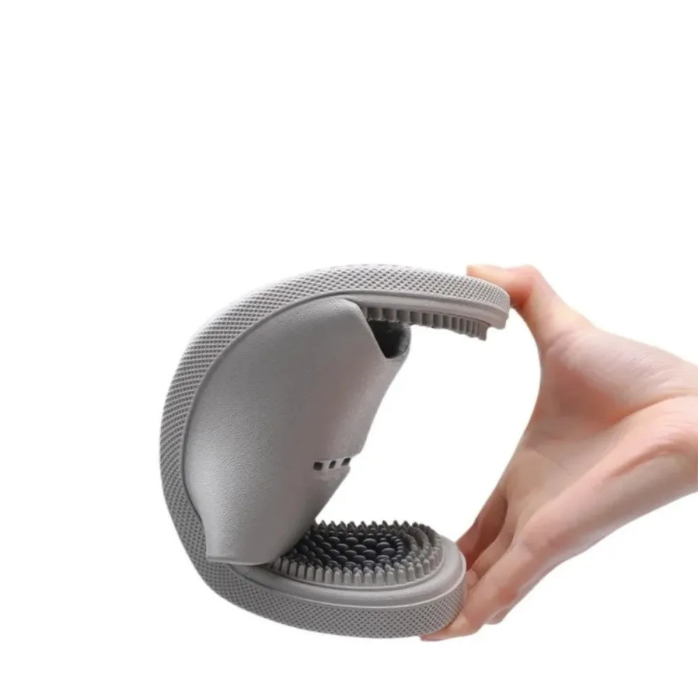 PVC Home Slippers for Men Women AntiSlip Acupoint Massage Mens Soft House Womens Male Slippers 250624