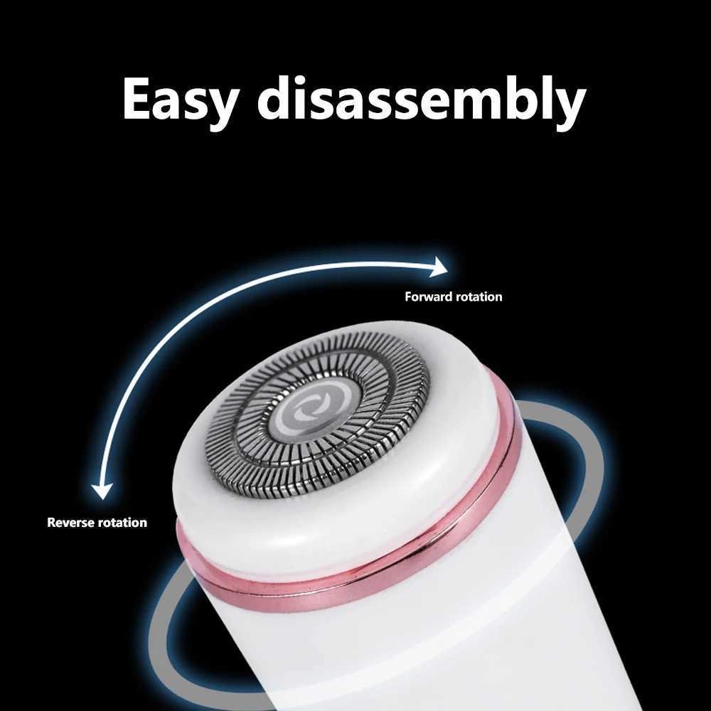 Mini Electric Shaver Sharp Pocket Blade Low Noise Detachable Auto Men Travel Shaver for Face Body Razor USB Rechargeable W250625