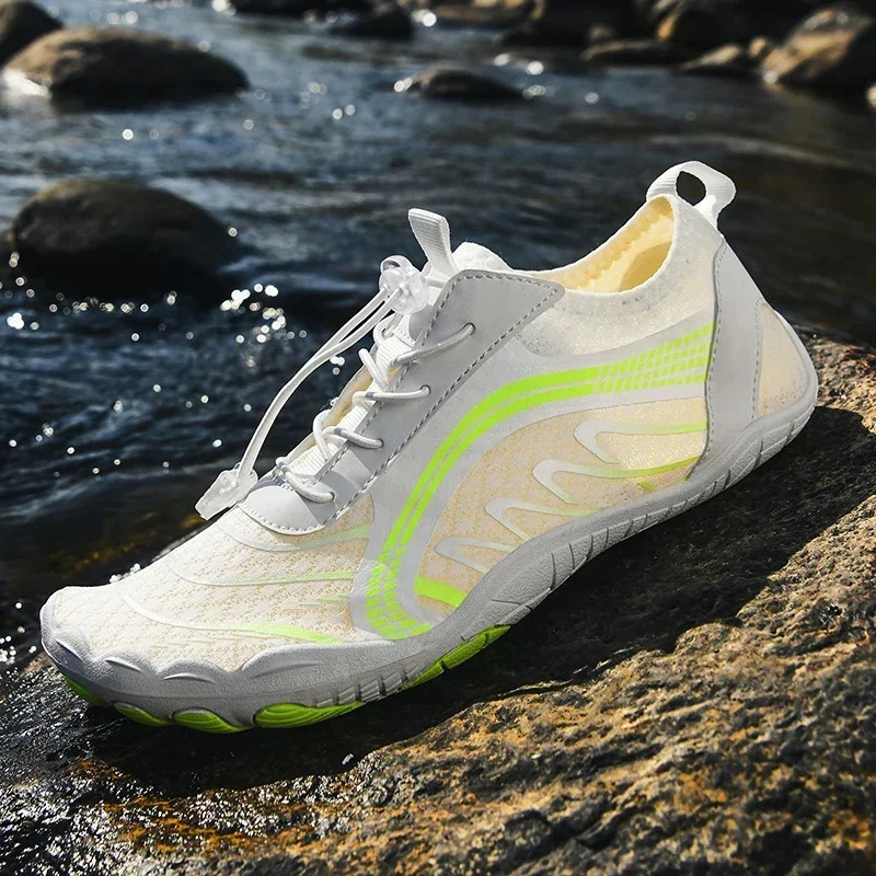 Men Outdoor Hiking Wading Water Shoes for Women Summer Aqua Shoes Breathable Light-Wight Portable Barefoot Sneakers Gym Shoes 250624