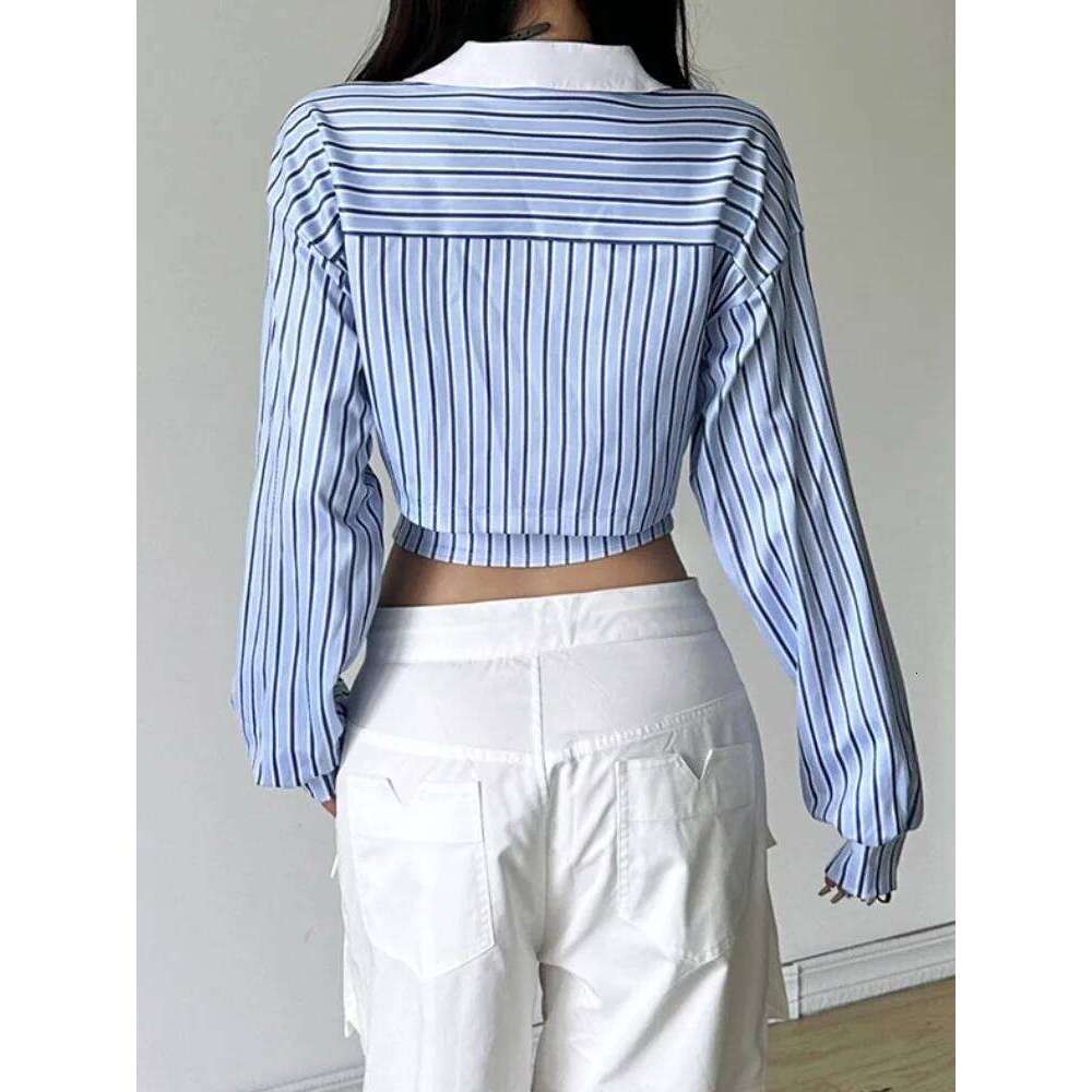 Preppy Style Cropped Streetwear Stripe Letter Printing T Shirts + Grunge Irregular Tank Top Women Y2k Aesthetic Two Pieces Set