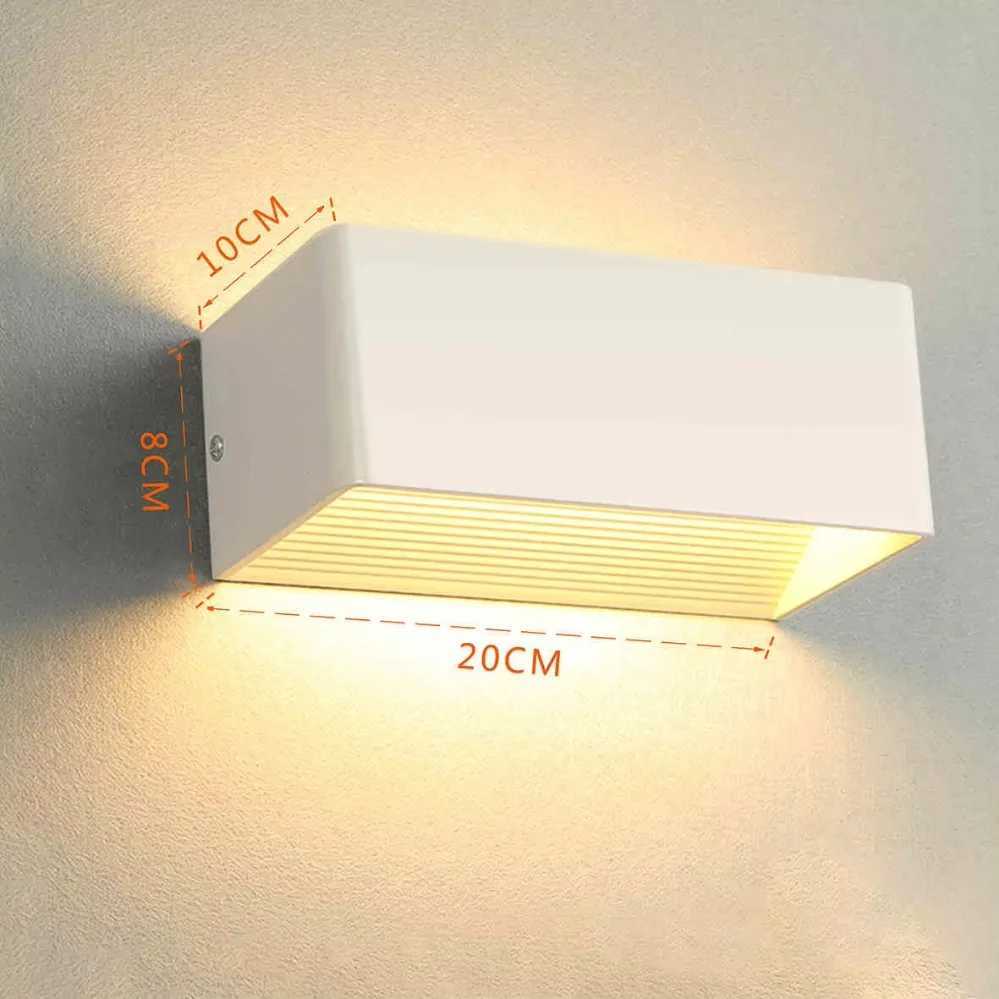 LED Bedroom Sconce Wall Lamp Living Room Foyer Bedside Office Wall Light Aisle Corridor Hallway Bathroom Decor Lamps XJ250624