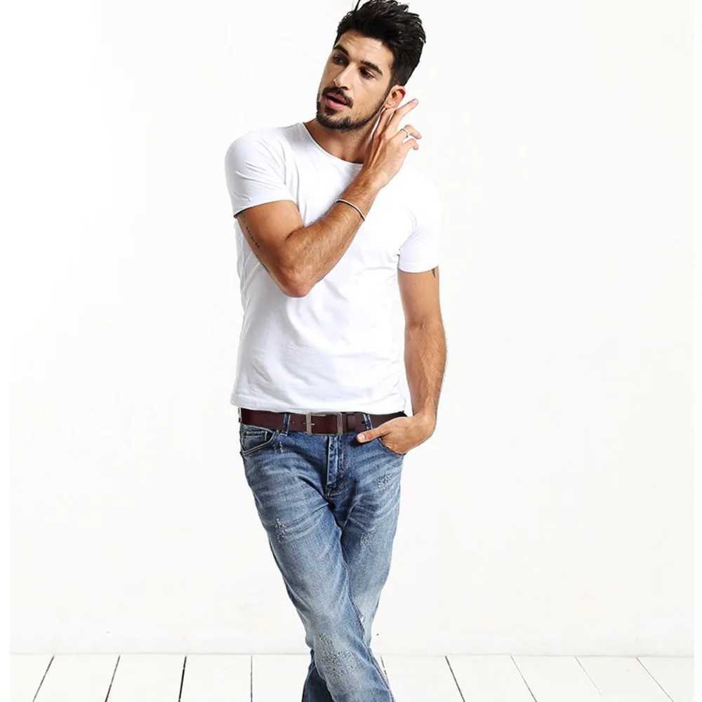 New Coolerfire Genuine Leather Belts for Men Brand Male Pin Buckle Jeans Mens Belt Luxury Designer High Quality Leather Belt W250625