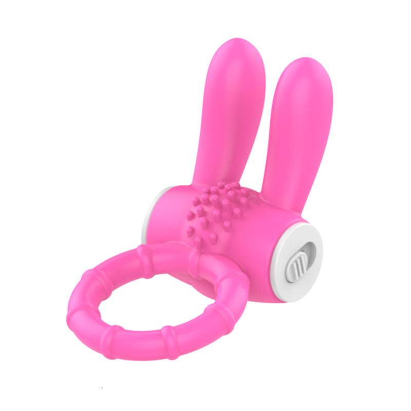 Adult Sex Toys Rabbit Vibrator Tongue Licking Vibrating Ring Massager