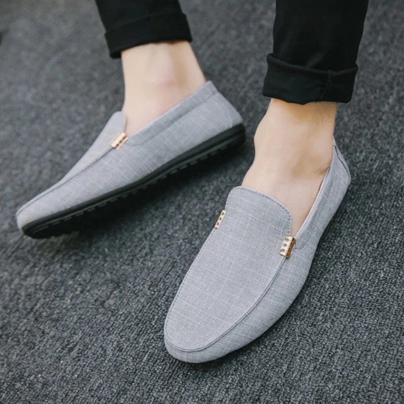 Mens Casual Shoes Soft Sole Loafers High Quality Slip on Sneakers Comfortable Men Driving Shoes Formal Party Flats Plus Size 250624