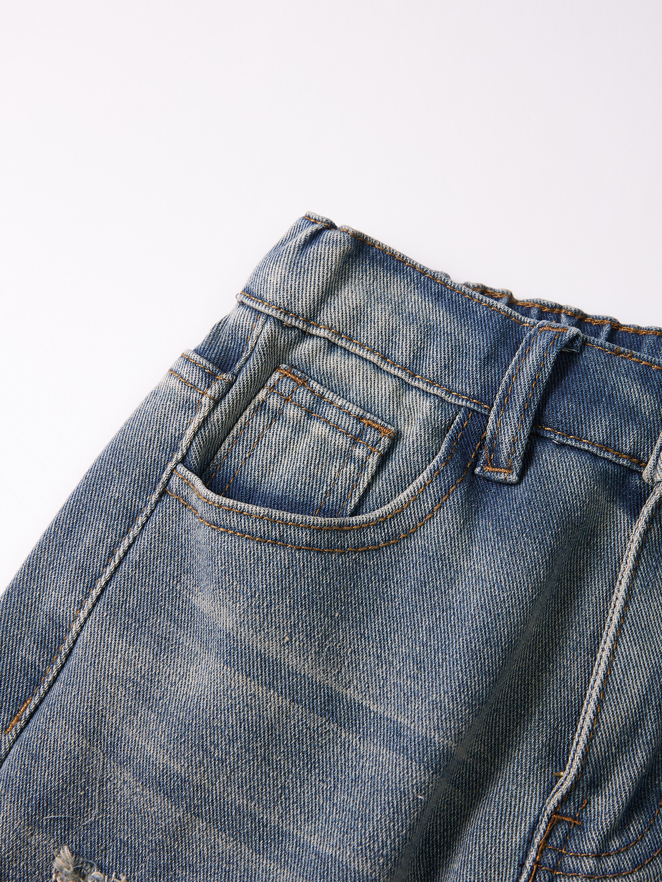 Casual Style Kids Denim Pants Featuring Rips Ideal Comfort Fit for All Occasions