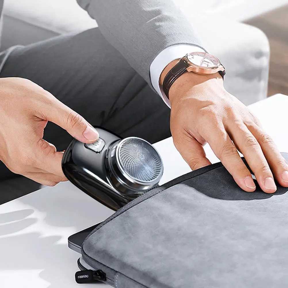 USB Rechargeable Mini-Shave Pocket Size Portable Electric Shaver Razor For Men W250625