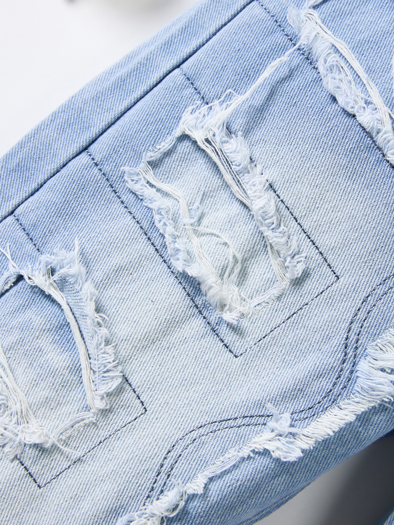 Trendy Lightweight Light Blue Boys Designer Jeans: Durably Crafted & Fashion Forward