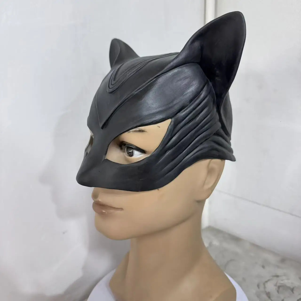 110Pc Halloween Party Mask Dress up Half Face Headwear Woman Sexy Catwoman Cosplay Accessories Props Latex Masks Costumes 250625
