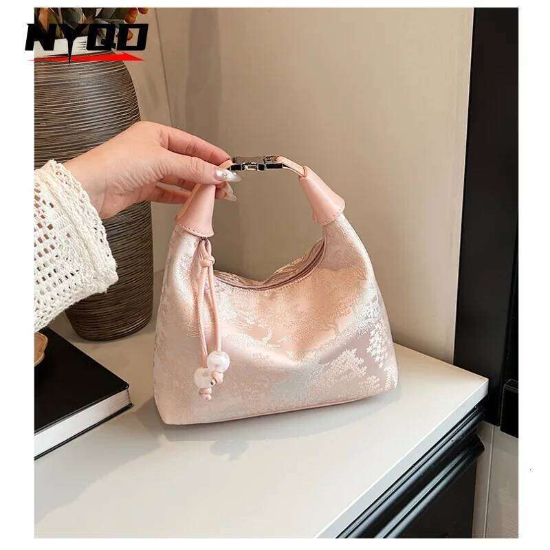 New Chinese Style Wristlet Shoulder Bag Designer Fashion Handbags And Purses Crossbody Bags Women Bolsas De Mujer