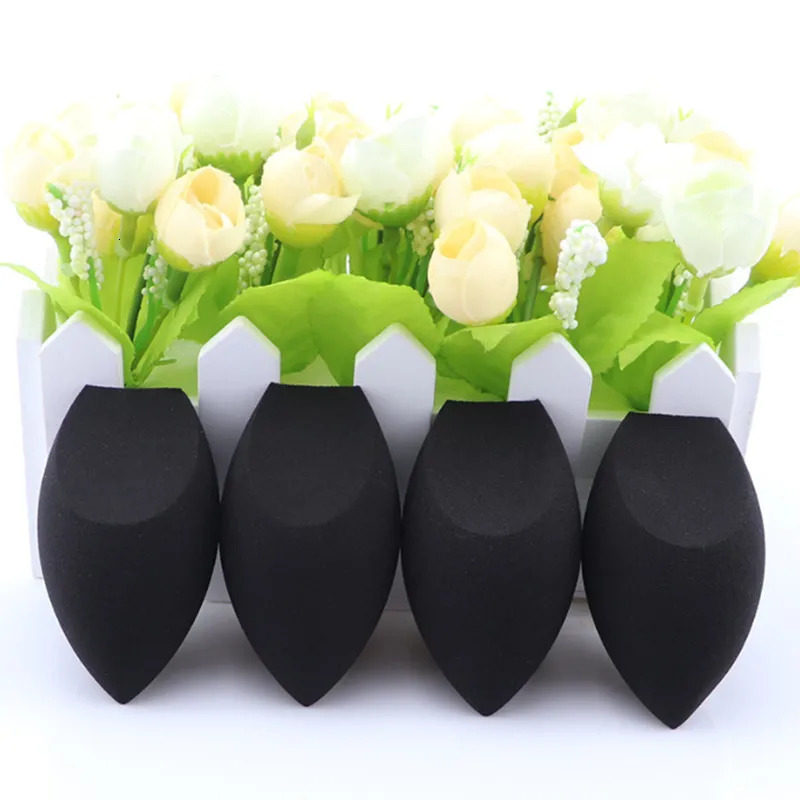 10pcs Black Makeup Applicator Super Soft Sponge Powder Blender Smooth Foundation Contour Blending Puff 250625