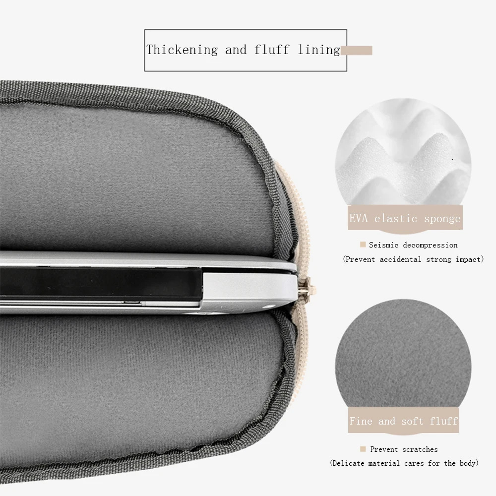 Laptop Bag For Air Pro 16 Notebook Case SlEEve Pouch 13.3 14 15.6 Inch Shoulder HandBag Briefcases 250624