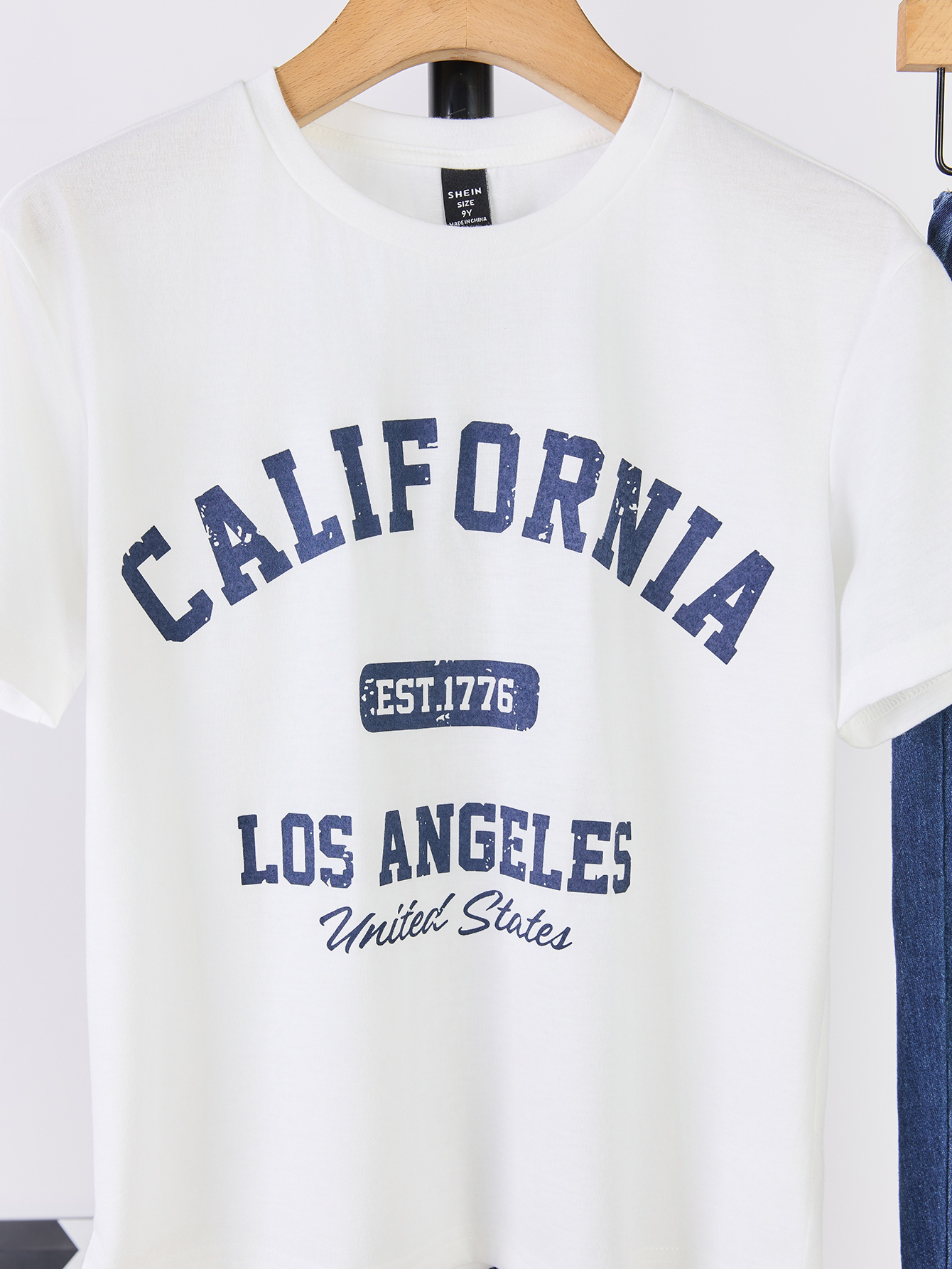 Summer Childrens Outfit: Shorts Sleeve Tee & Jeans Pant Combo Pack