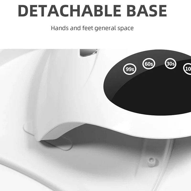 UV LED Nail Lamp for Professional Nials Manicure Curing Lamps Gel Polish Drying Machine Large LCD Touch Nail Dryer Tools 250625