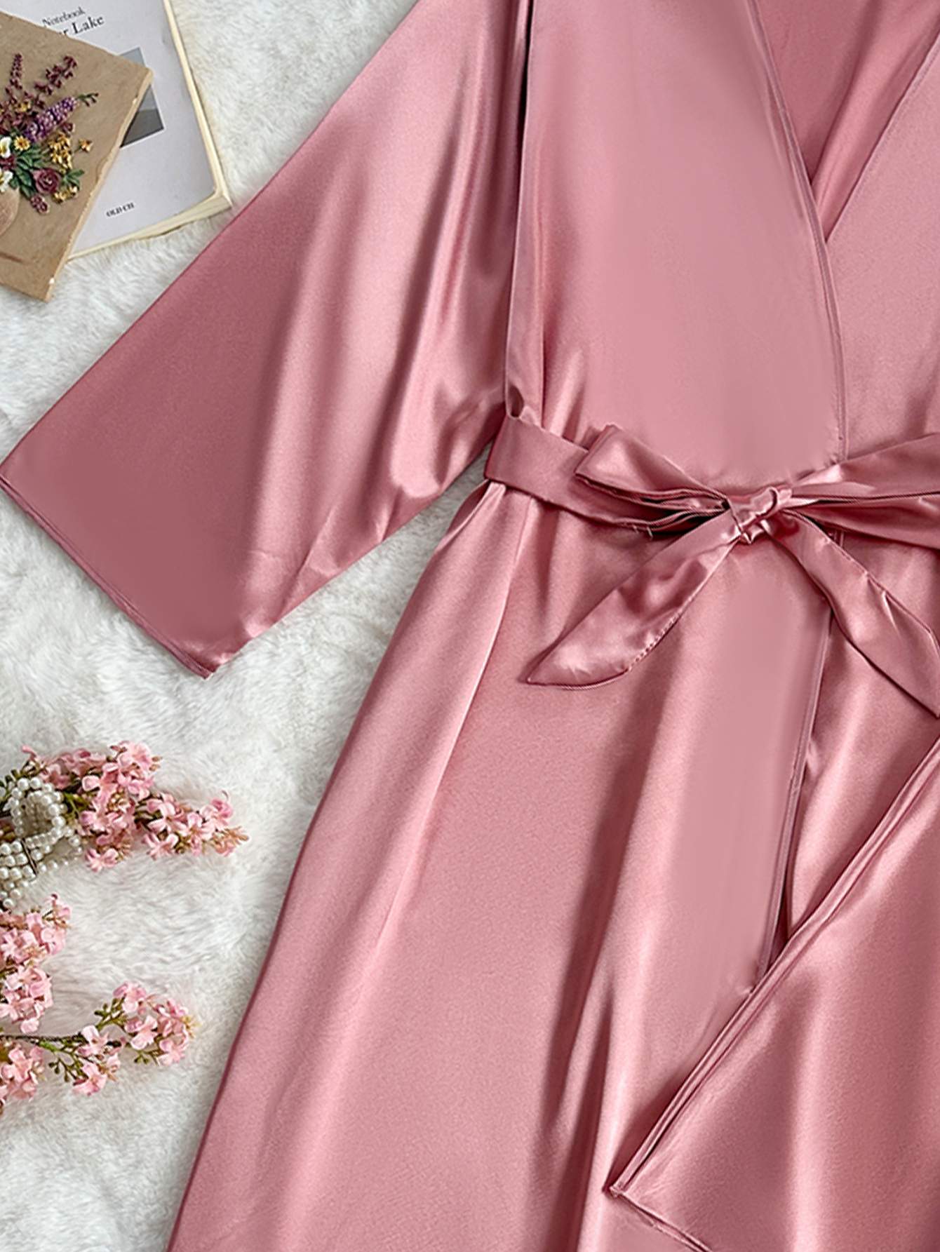 Women's Sleepwear long camisole nightgown jacket sexy sleepwear European and American style fashionable home suit set