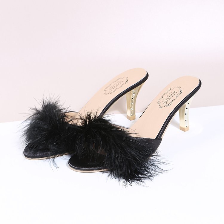 Dress Shoes Womens Sandals New Summer Fashion Pointed Closed Toe Heels Sexy High Women Designers Female