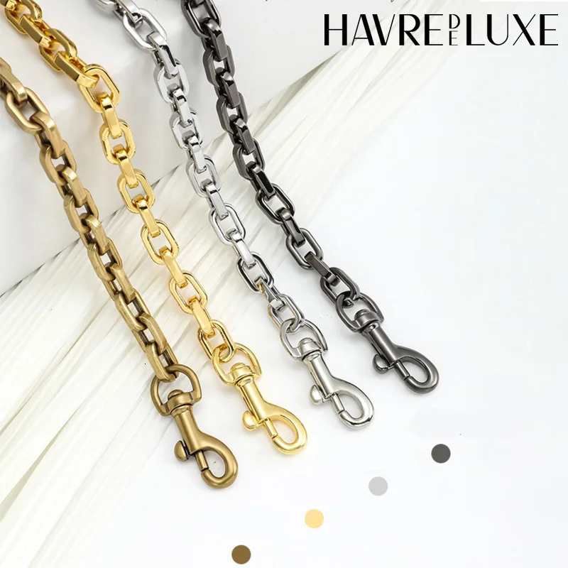 Bag chain accessories highgrade metal crossbody replacement shoulder strap extension lengthened 250624