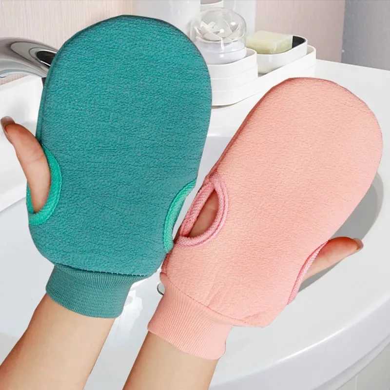 1PC Bath For Peeling Exfoliating Body Cleaning Scrub Mitt Rub Dead Skin Gloves For Shower Body Brush Towel SPA Foam Body Massage R250625