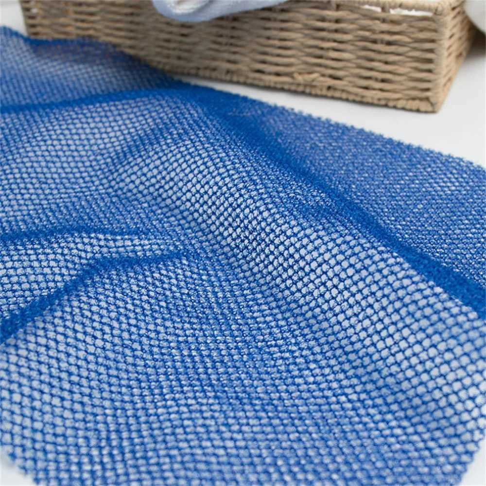 African Net Sponge 31.5inch African Exfoliating Body Net Scrubbing Wash Net Washcloth Long Bathing Sponge Net Shower R250625