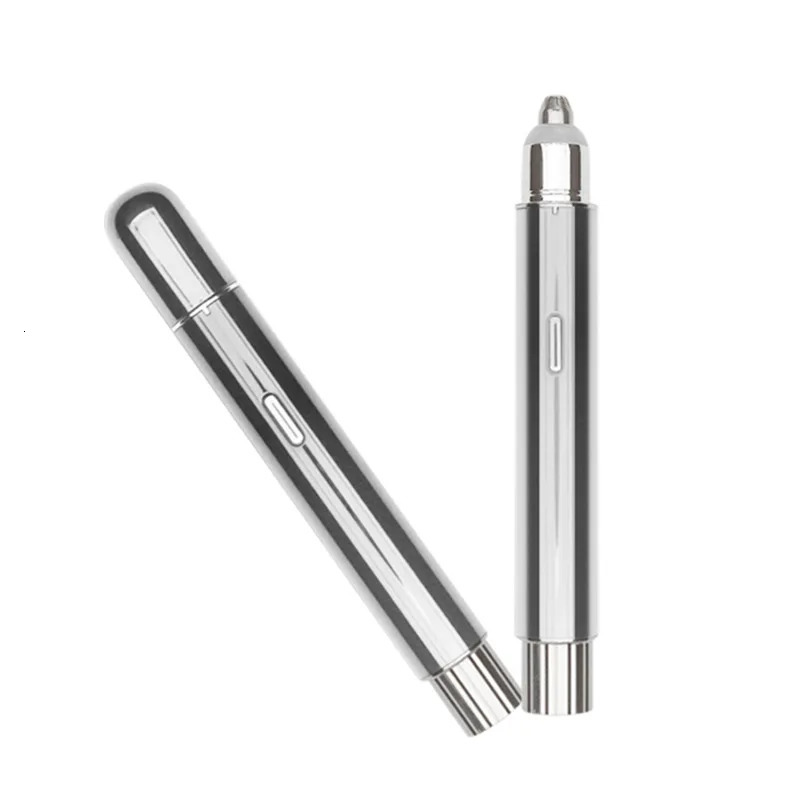 Professional Painless Eyebrow Trimmer with LED Light Precision Blades - Rechargeable Portable Hair Remover for Sensitive Skin 250625