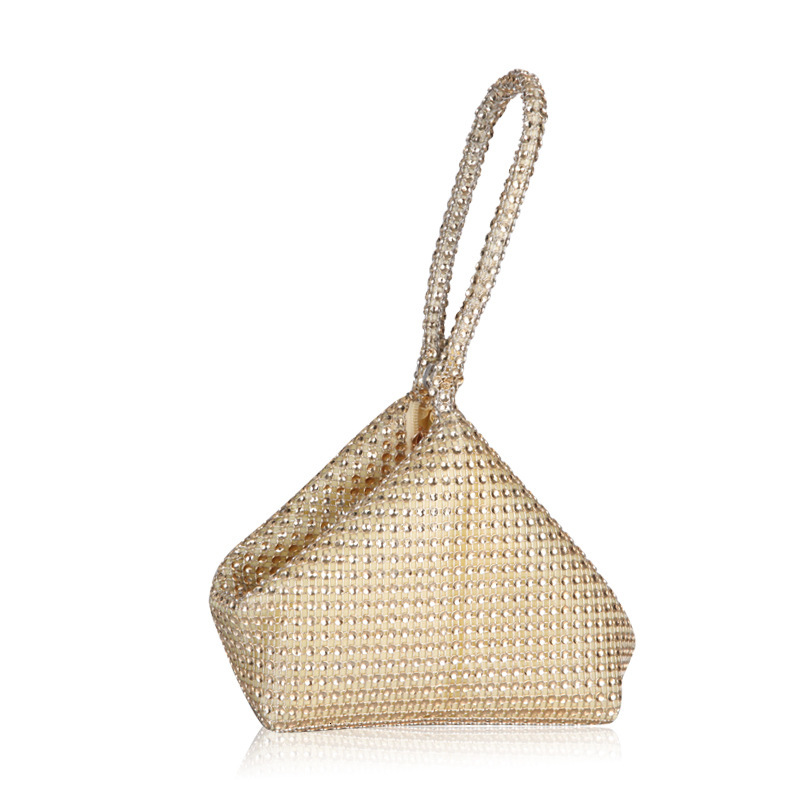 Free Shipping 2025 New Designer Bag New Handmade Faux Rhinestone Evening Bag Elegant Versatile Socialite Party Handbag Fashionable High-end Wholesale