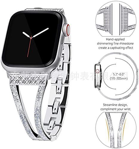 Luxury Trendy Premium Epoxy Coated Stainless Steel Watch Band for Apple iWatch