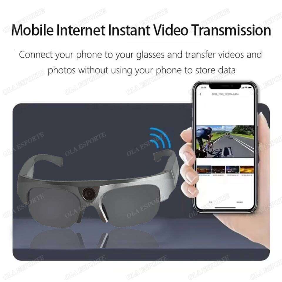 New 1080P HD SmartGlasses 2025 DVR Sports Video Outdoor Glasses Camera Conference Process, Driving