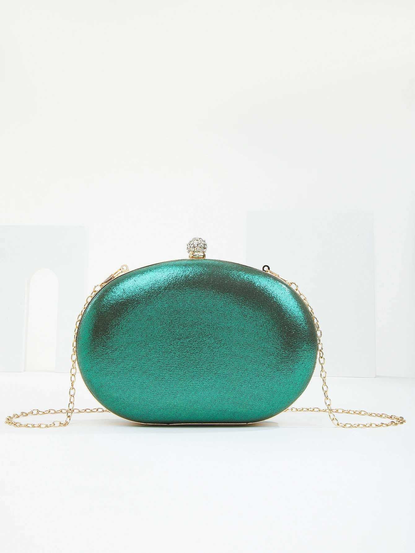 Gorgeous shiny mini diamond-studded rhinestone floral hand-held dinner bag for wedding and party M250625