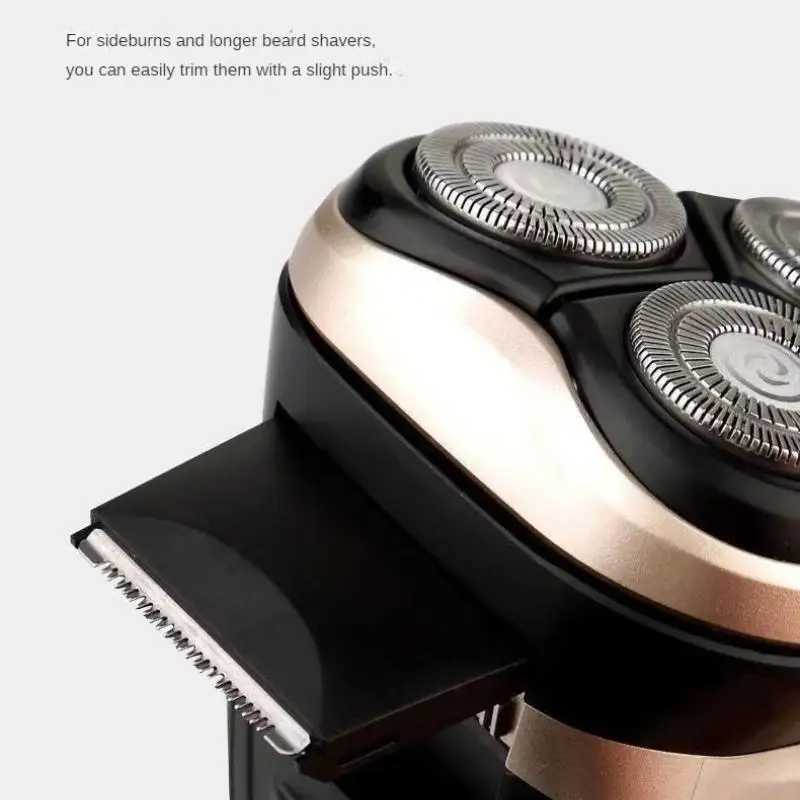 Mens Electric Shaver With LED Power Display/Washable Head/USB Fast Charging Floating Head Home Portable Travel Shaver. W250625