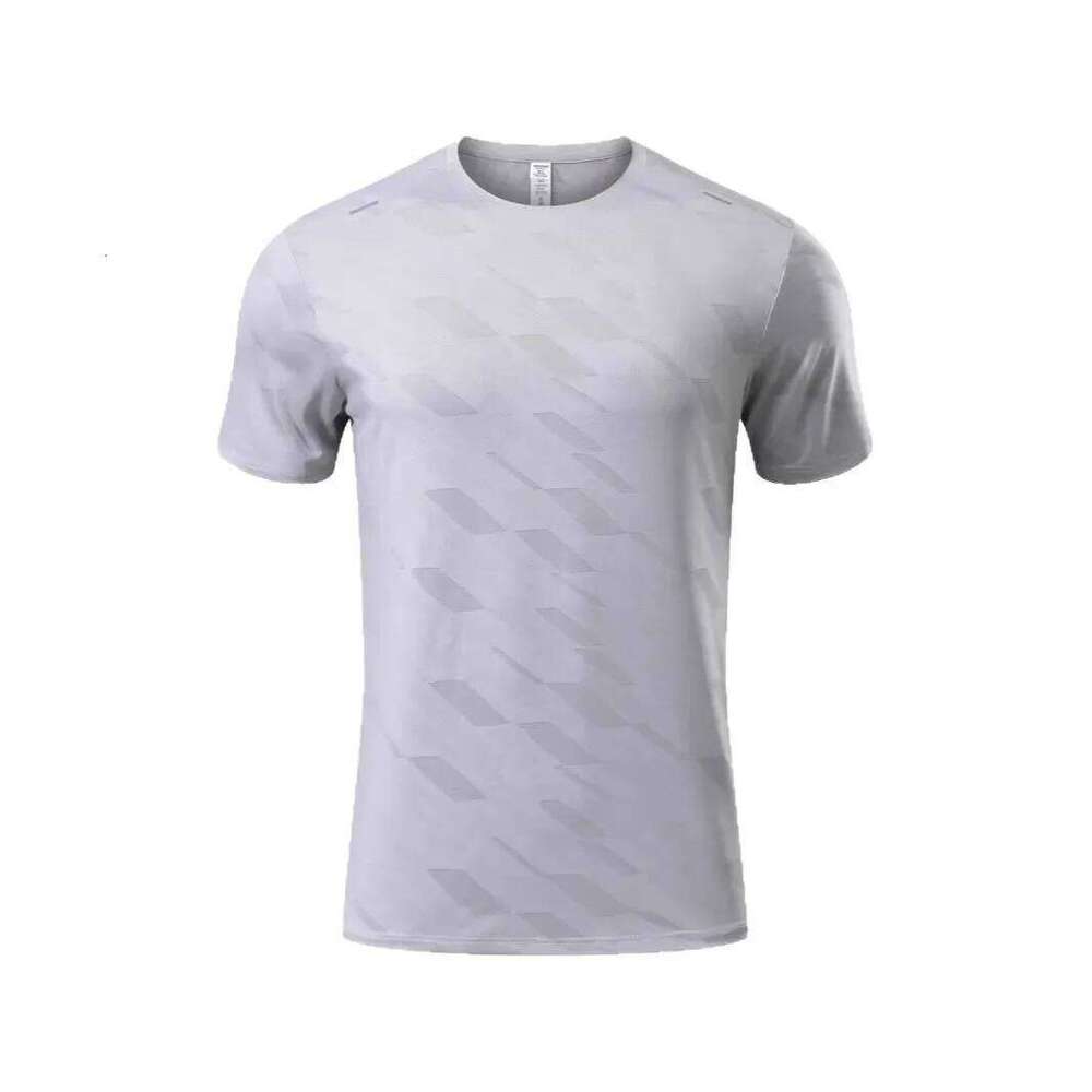 Quick Dry T-Shirt Polyester Fiber Crew Neck Short Sleeve Gradient Texture Sports Breathable Cultural Shirt Women's Fashion