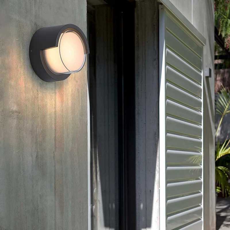 18W Wall Lamp Outdoor Waterproof LED Wall Light Radar Motion Sensor AC85-265V Aluminum Garden Porch Lights wall lamp XJ250624
