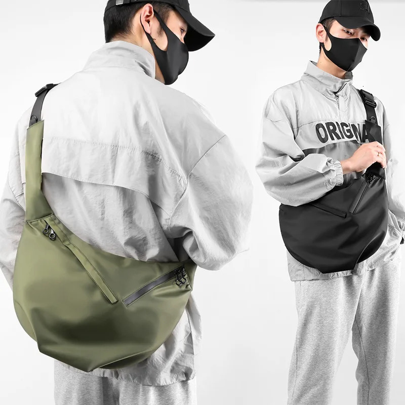 Mens Casual Crossbody Bags Portable Outdoor Shoulder Bag Large Capacity Work with Messenger sling bag men bolso hombre 250624