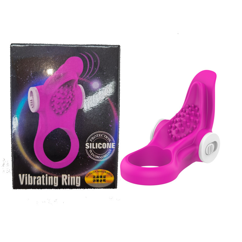 Adult Sex Toys Rabbit Vibrator Tongue Licking Vibrating Ring Massager