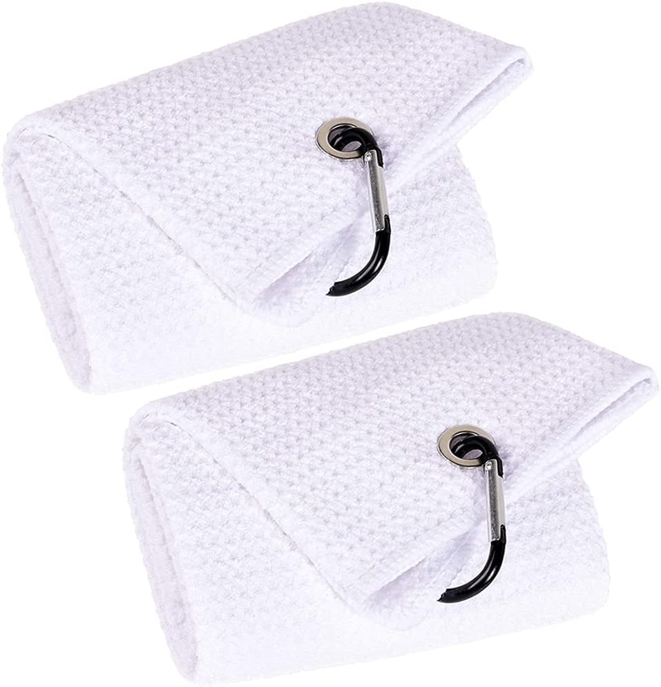 Hot Sale Golf Accessory Set Microfiber Waffle Golf Towel